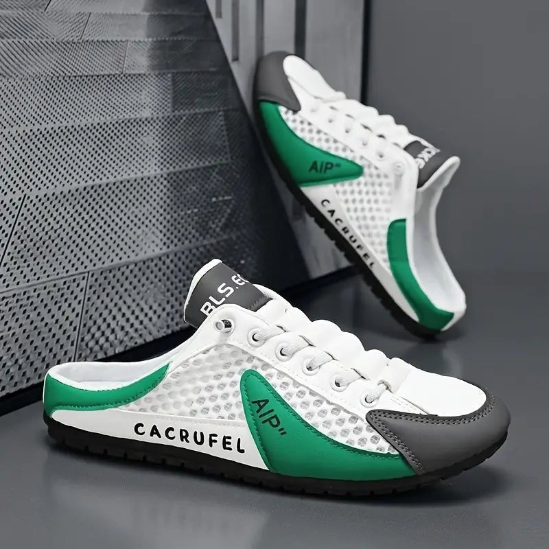 Luca | Sneaker Mule Scarpe Uomo Senza Retro Lacci Scarpe di Moda