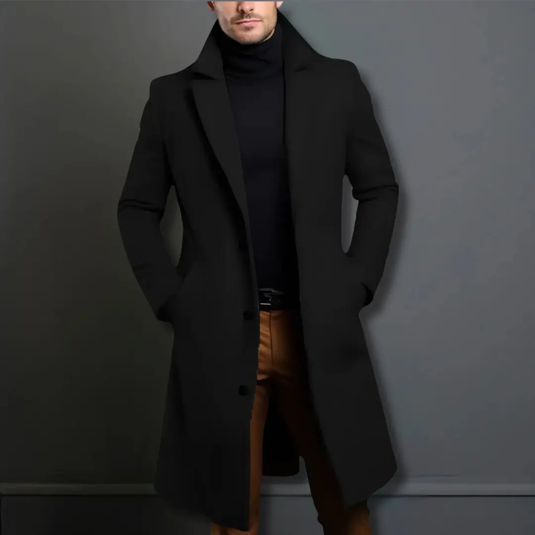 Tommaso | Cappotti Uomo Invernali Lana Lunghi Slim Fit