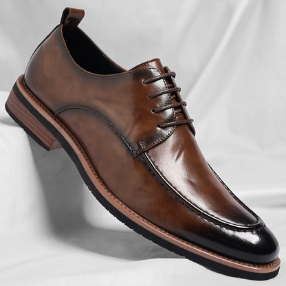 Alberto | Scarpe Derby Uomo in Pelle Allacciate Eleganti