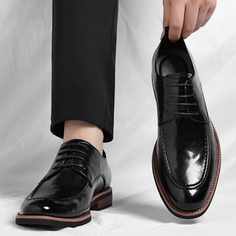Alberto | Scarpe Derby Uomo in Pelle Allacciate Eleganti