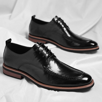 Alberto | Scarpe Derby Uomo in Pelle Allacciate Eleganti