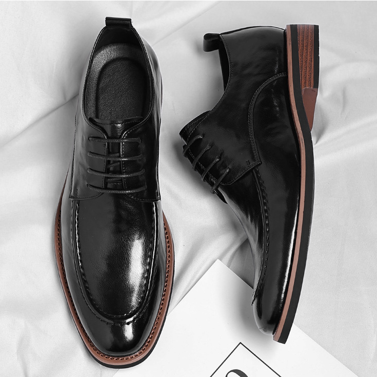 Alberto | Scarpe Derby Uomo in Pelle Allacciate Eleganti