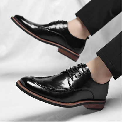 Alberto | Scarpe Derby Uomo in Pelle Allacciate Eleganti