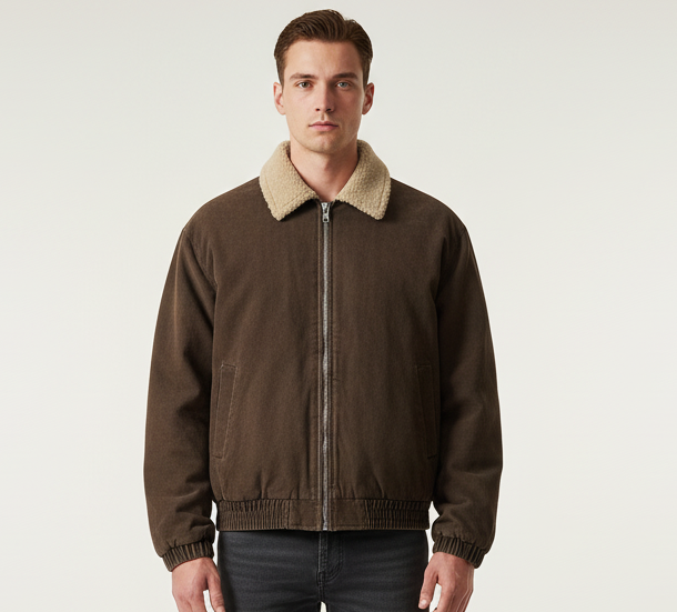 Aldo | Cappotto Corto Uomo Cappotti Uomo Invernali Colletto Teddy