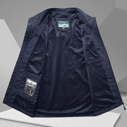 Alessandro | Gilet Uomo Multitasche con Zip Outdoor
