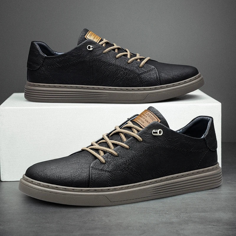 Alessandro | Sneakers in Pelle Uomo Scarpe da Ginnastica Casual
