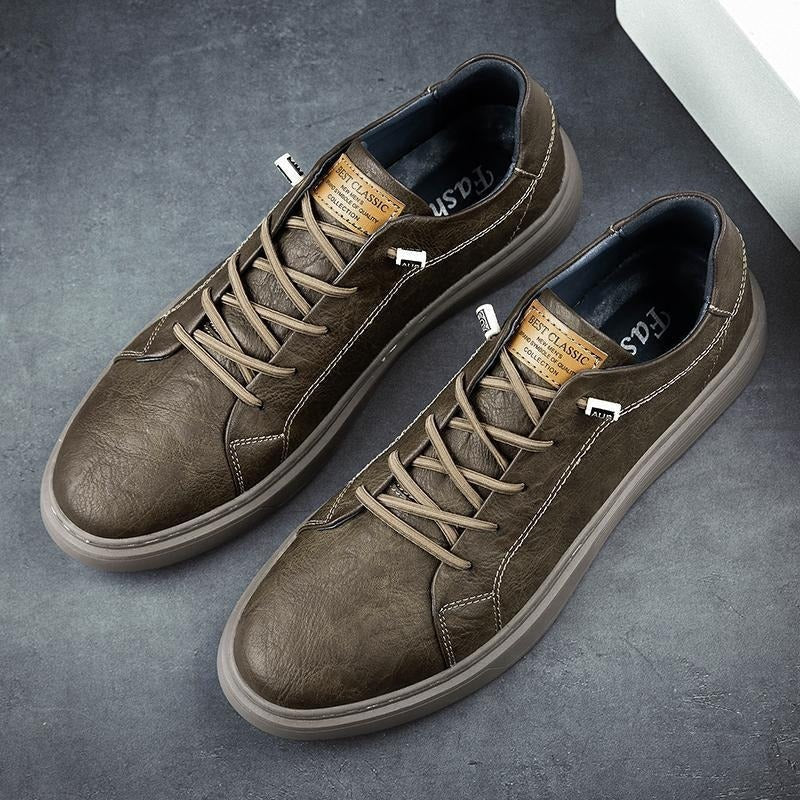Alessandro | Sneakers in Pelle Uomo Scarpe da Ginnastica Casual