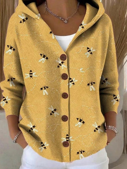 Alessia | Cardigan Lungo Donna Maglioni Particolari con Cappuccio