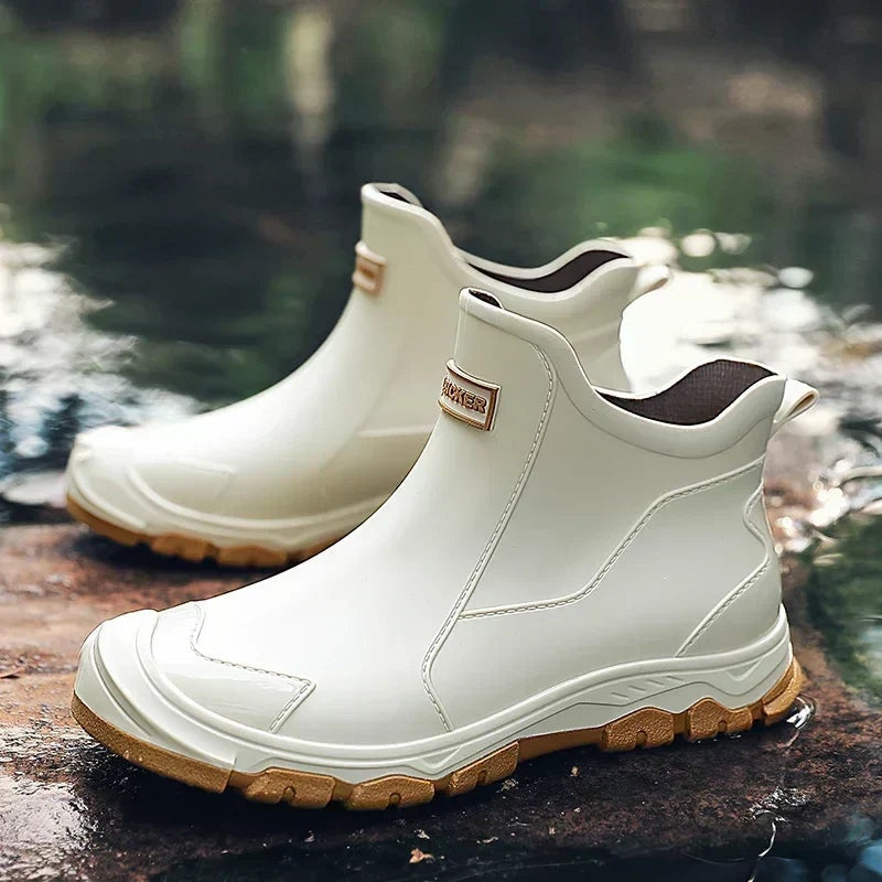 Alessia | Stivali da Pioggia Bassi Donna Impermeabili Slip-On