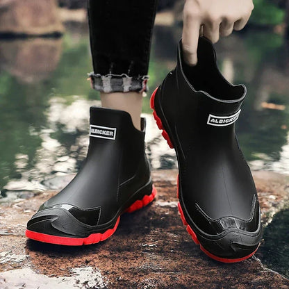 Alessia | Stivali da Pioggia Bassi Donna Impermeabili Slip-On