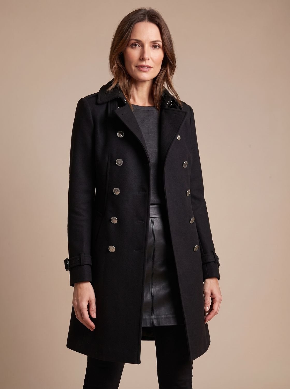 Alice | Cappotti Donna Lana Invernali Doppiopetto Sagomato