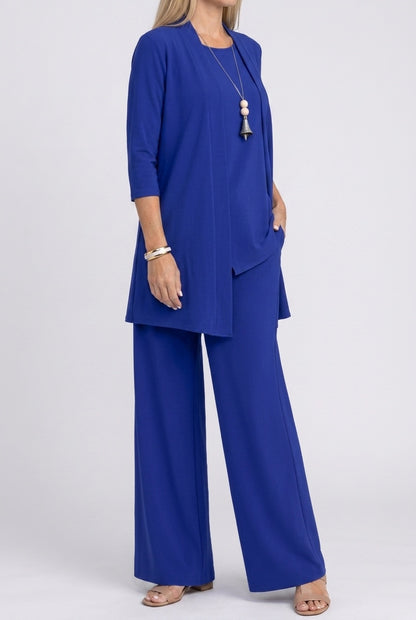 Alice | Cardigan Lungo Donna Set Tre Pezzi Maniche Lunghe