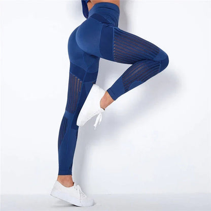 Alice | Leggings Donna Vita Alta Sportivi Senza Cuciture