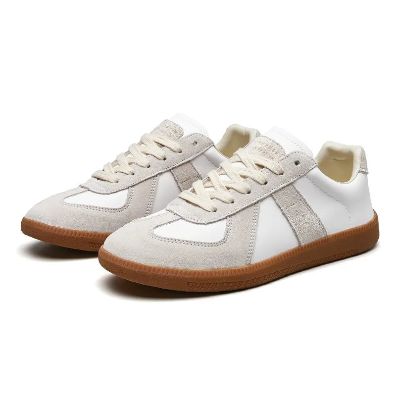 Andrea | Sneakers in Pelle Uomo Scamosciata Lacci