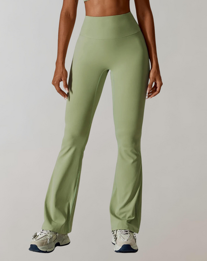 Aurora | Leggings a Zampa Vita Alta Donna Sportivi