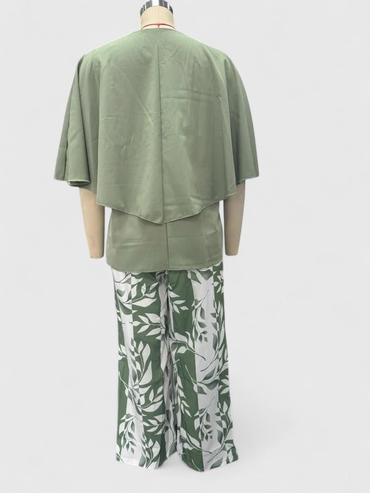 Camilla | Completo Donna Pantaloni Larghi Stampati Floreale