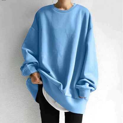 Camilla | Maglia a Maniche Lunghe Oversize Donna Girocollo