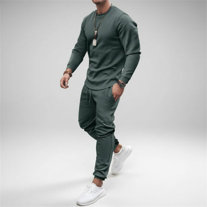 Dario | Completo Tuta Uomo Felpa Girocollo Jogger