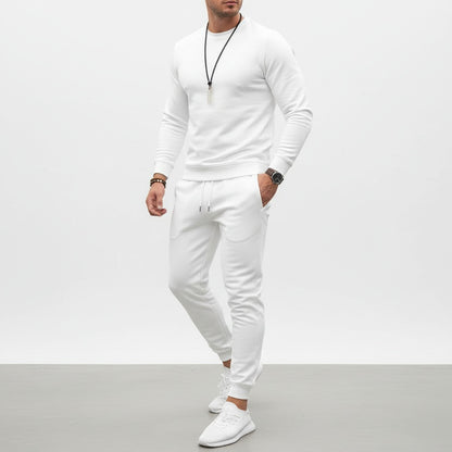 Dario | Completo Tuta Uomo Felpa Girocollo Jogger