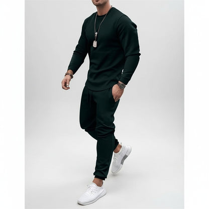 Dario | Completo Tuta Uomo Felpa Girocollo Jogger
