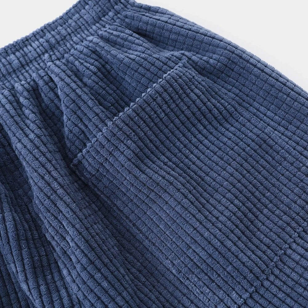 Dario | Pantaloni in Velluto a Coste Uomo Vita Elastica