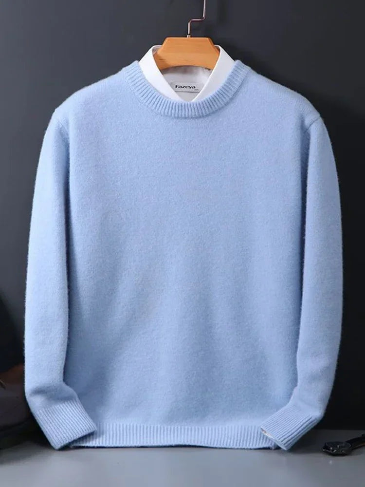 Davide | Maglioni in Cashmere Uomo Girocollo Maniche Lunghe