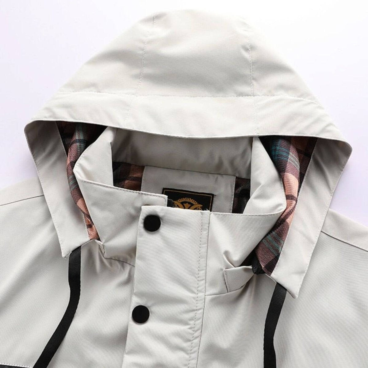 Davide | Parka Impermeabile con Cappuccio Uomo Multitasche