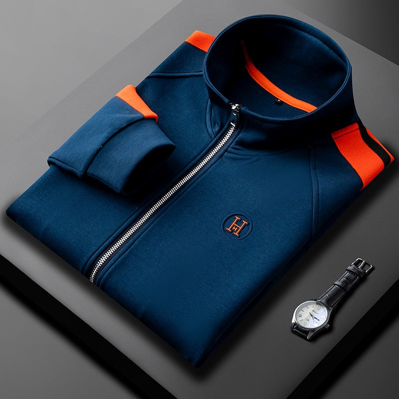 Davide | Tuta Sportiva Uomo Completo con Zip e Bande a Contrasto