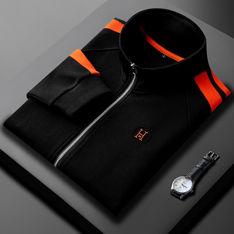 Davide | Tuta Sportiva Uomo Completo con Zip e Bande a Contrasto