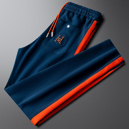 Davide | Tuta Sportiva Uomo Completo con Zip e Bande a Contrasto