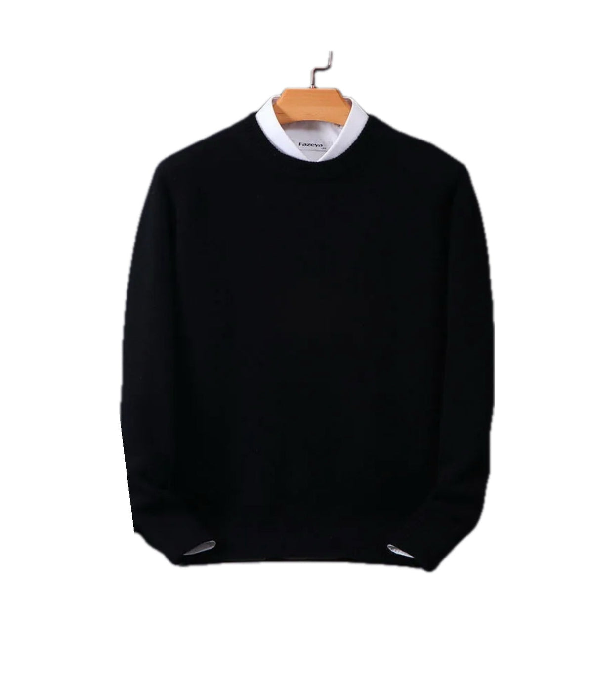 Edoardo | Maglia a Maniche Lunghe Uomo Pullover Cashmere Girocollo