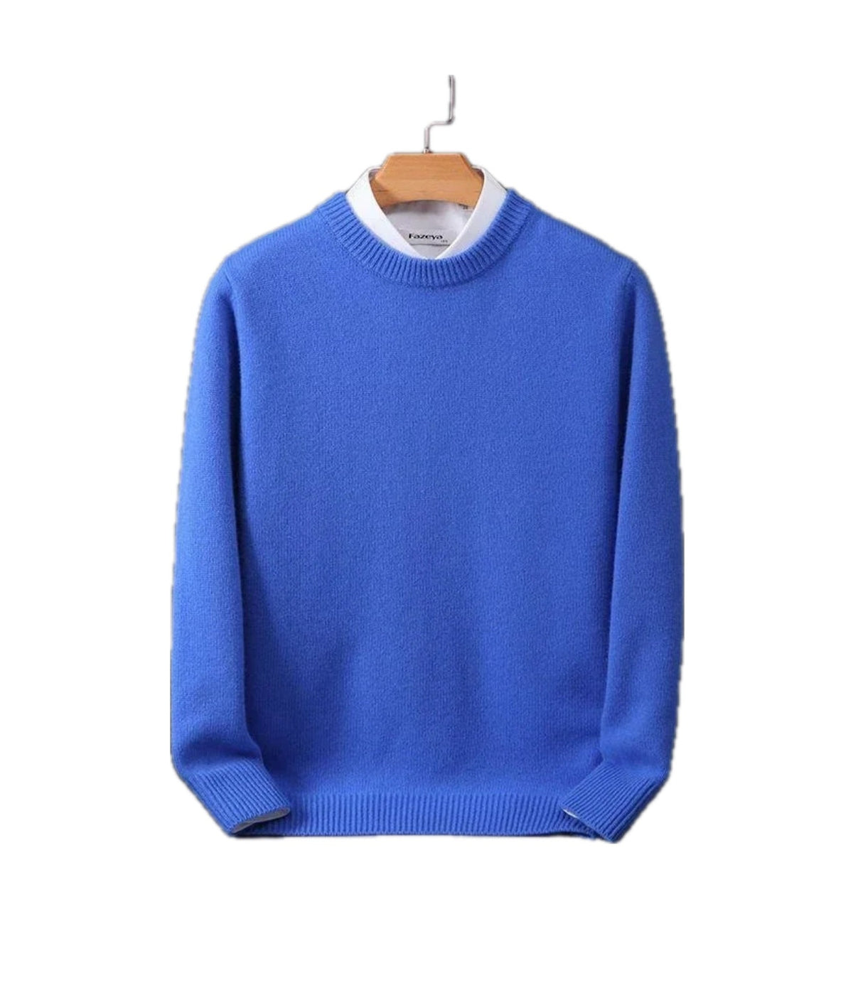 Edoardo | Maglia a Maniche Lunghe Uomo Pullover Cashmere Girocollo