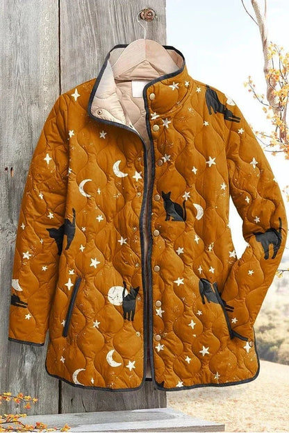 Eleonora | Giacche Invernali Donna Imbottita Patchwork Floreale