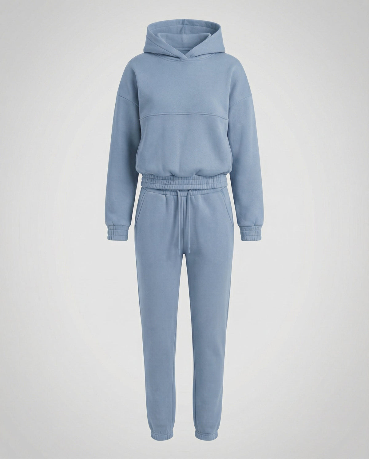 Elisa | Completo Donna Tuta con Cappuccio e Jogger Felpato