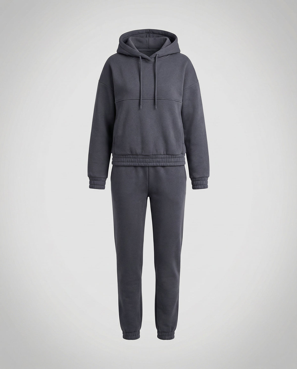 Elisa | Completo Donna Tuta con Cappuccio e Jogger Felpato