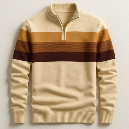 Emanuele | Maglia Cotone Manica Lunga Uomo Maglie Maniche Lunghe Zip