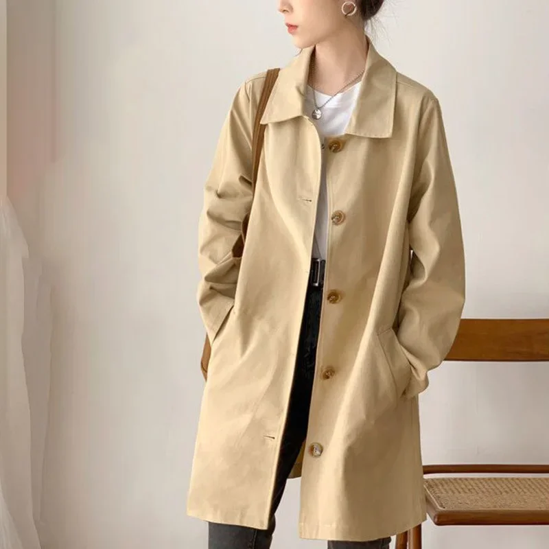 Emma | Cappotto Lungo Donna Elegante Bottoni