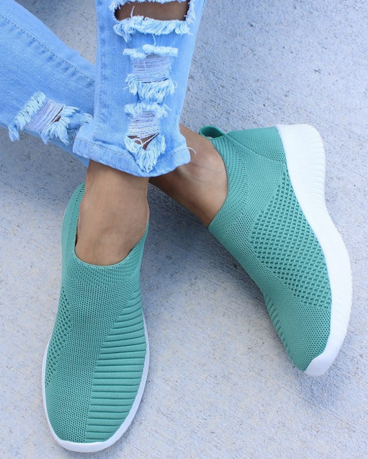 Federica | Scarpe da Ginnastica Slip-On Donna Traspiranti