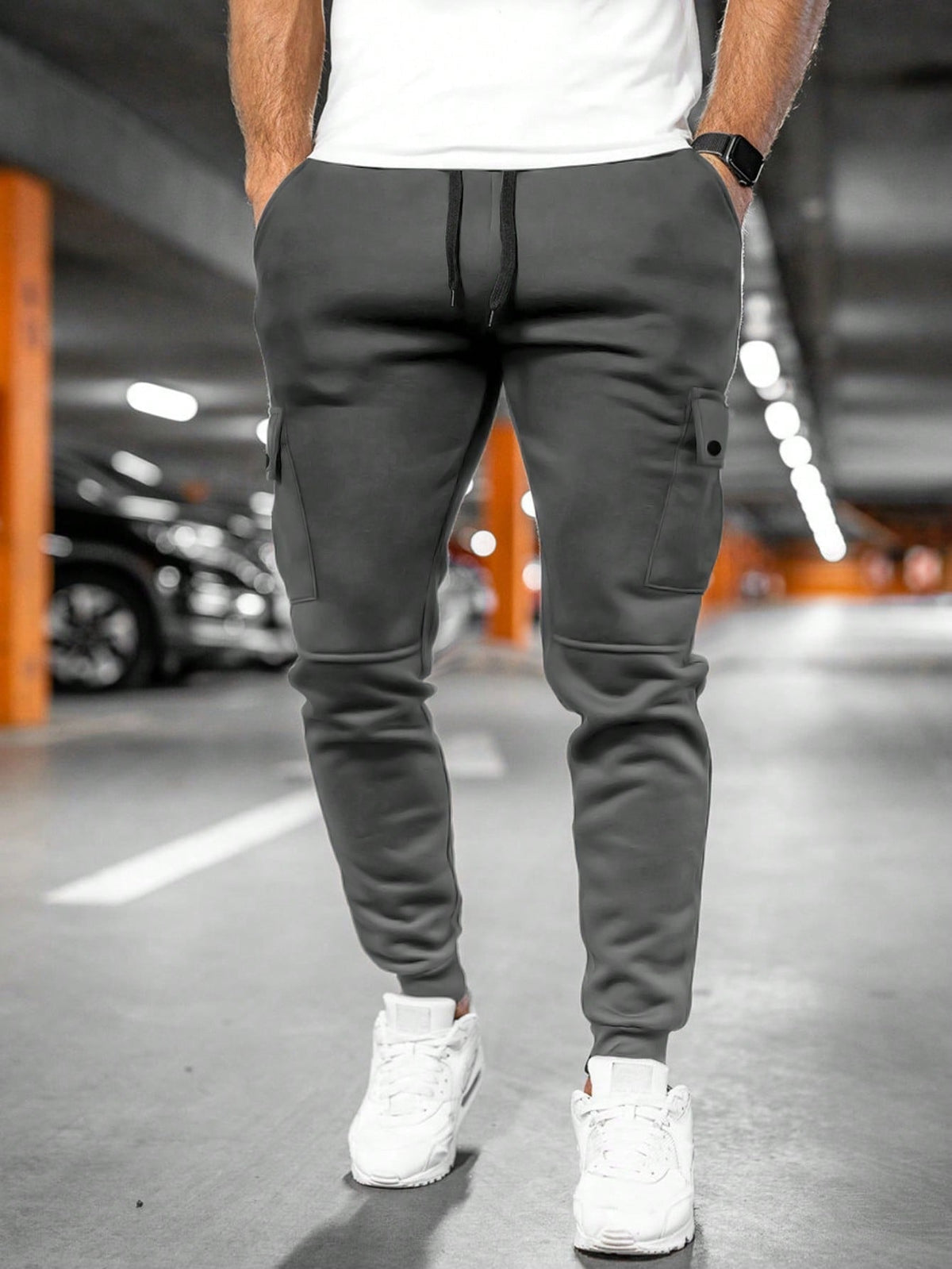 Federico | Pantalone Cargo Uomo Jogger Tasche Laterali
