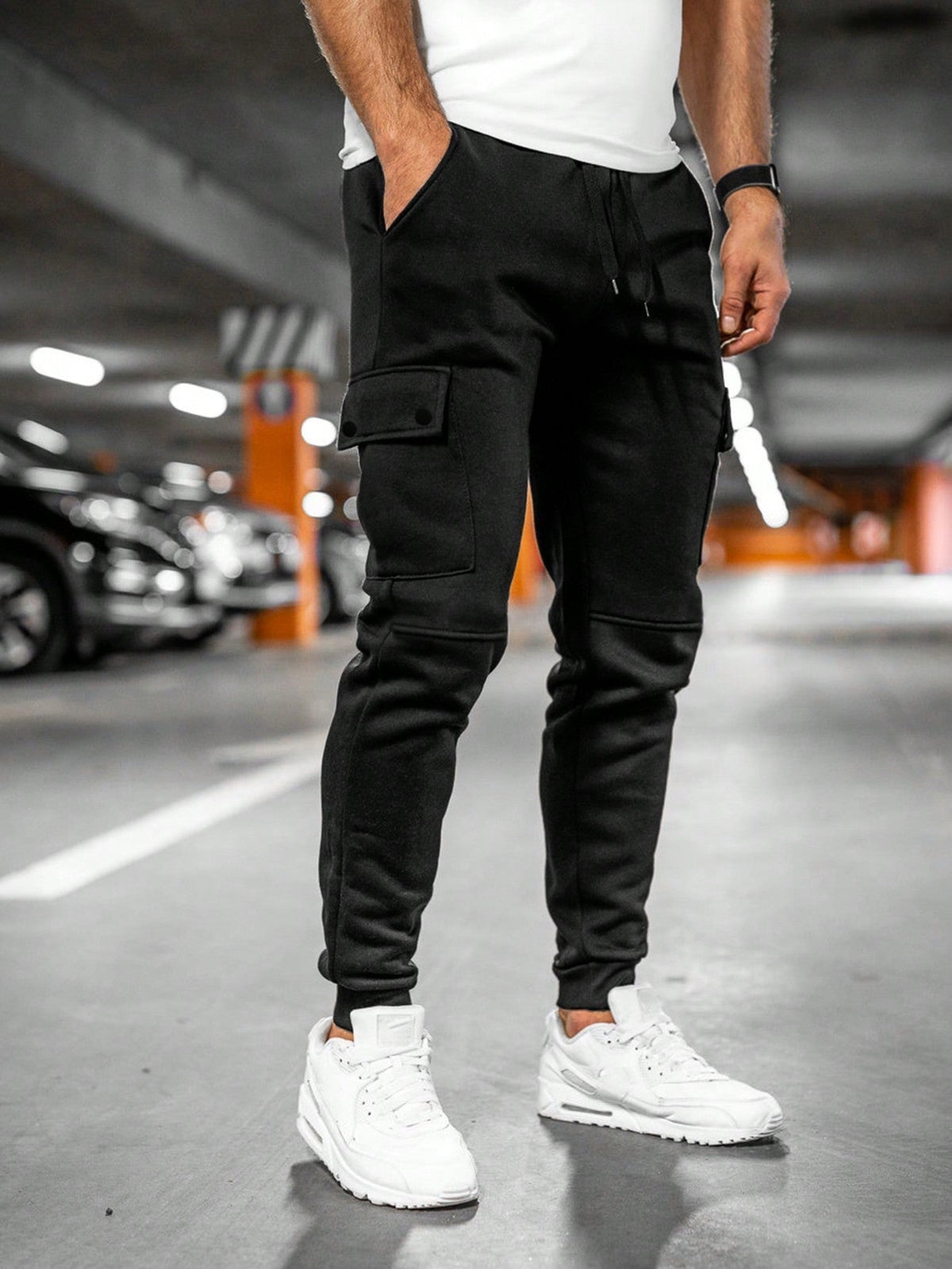 Federico | Pantalone Cargo Uomo Jogger Tasche Laterali