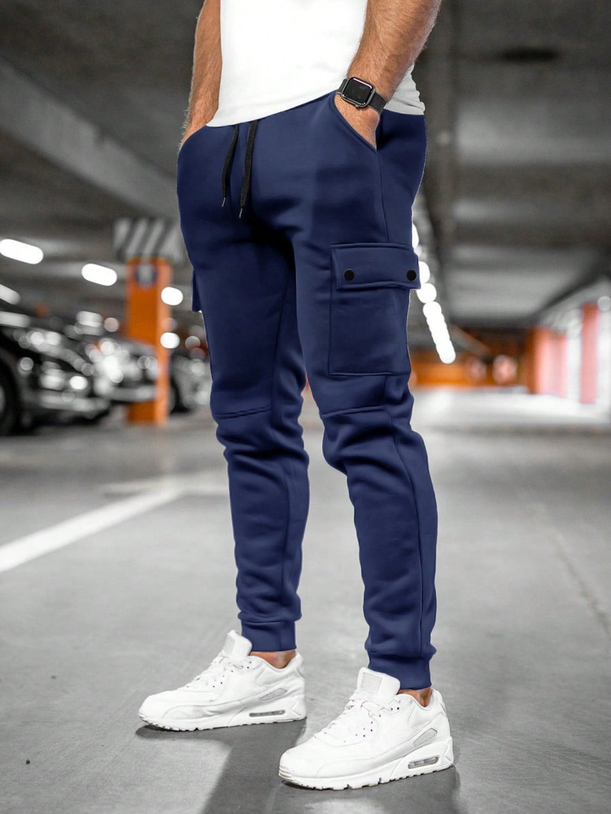 Federico | Pantalone Cargo Uomo Jogger Tasche Laterali