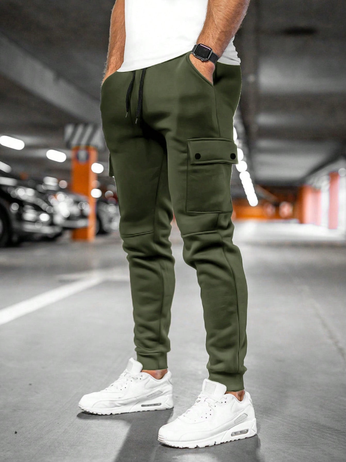 Federico | Pantalone Cargo Uomo Jogger Tasche Laterali