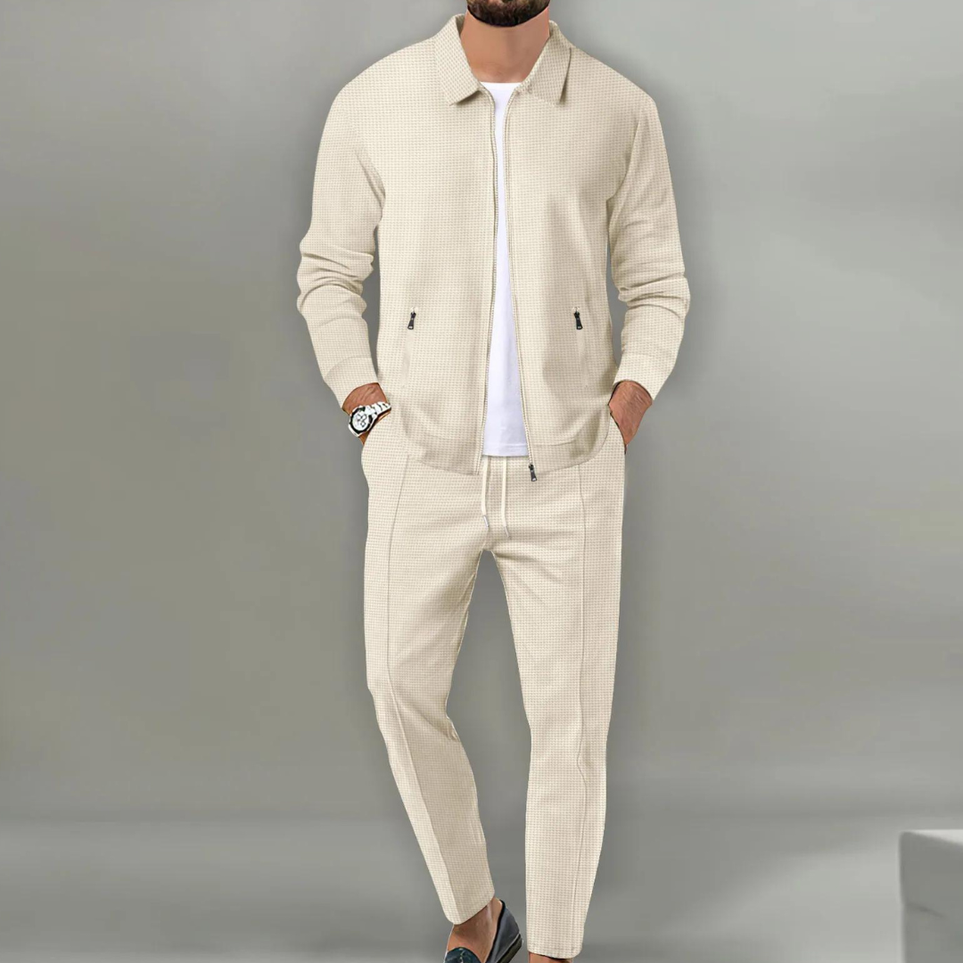 Filippo | Completo Tuta Uomo Coordinato con Zip Colletto