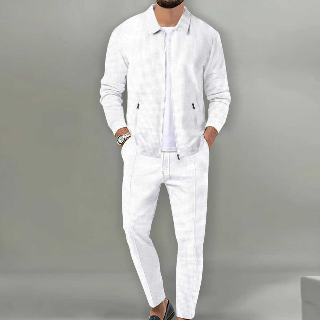 Filippo | Completo Tuta Uomo Coordinato con Zip Colletto