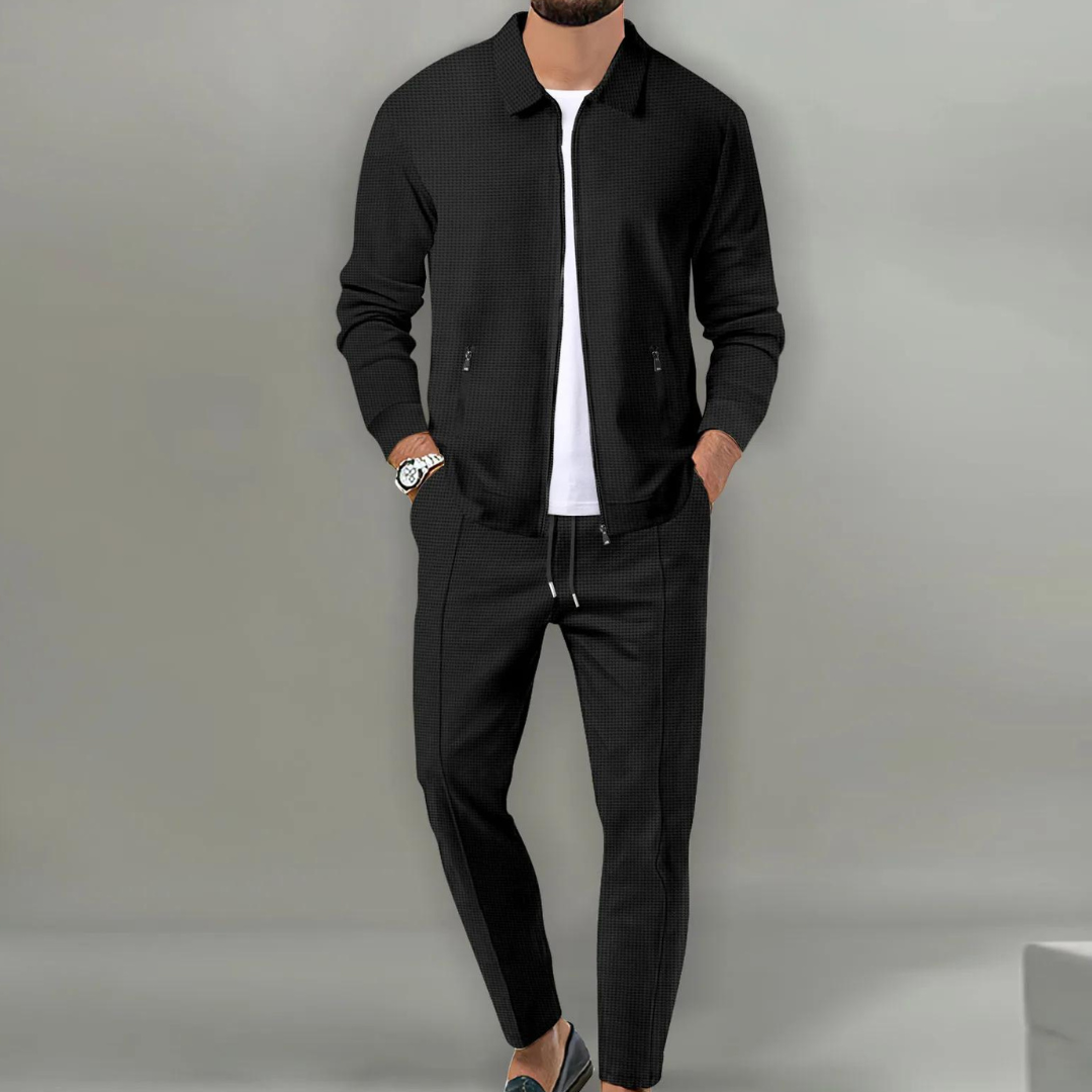 Filippo | Completo Tuta Uomo Coordinato con Zip Colletto