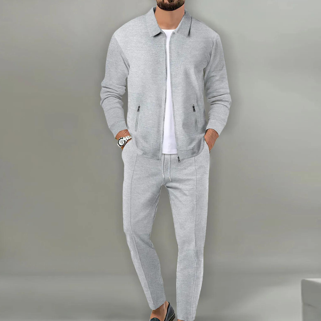 Filippo | Completo Tuta Uomo Coordinato con Zip Colletto