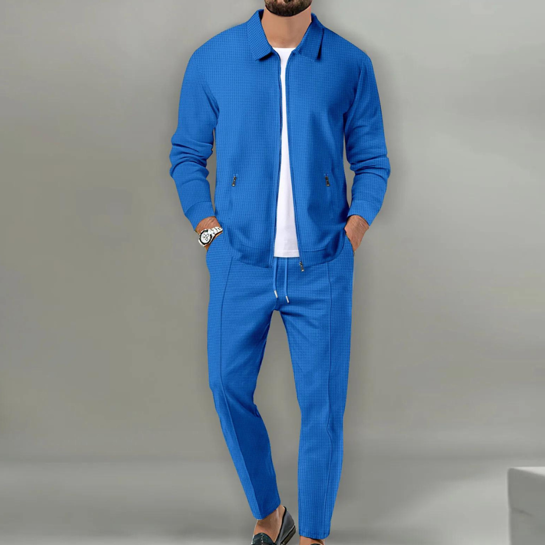 Filippo | Completo Tuta Uomo Coordinato con Zip Colletto
