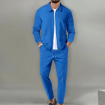 Filippo | Completo Tuta Uomo Coordinato con Zip Colletto