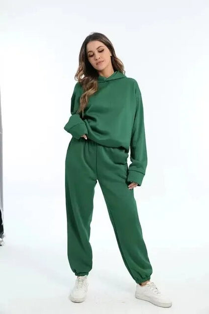Francesca | Tute Sportive Donna Completo Felpa con Cappuccio