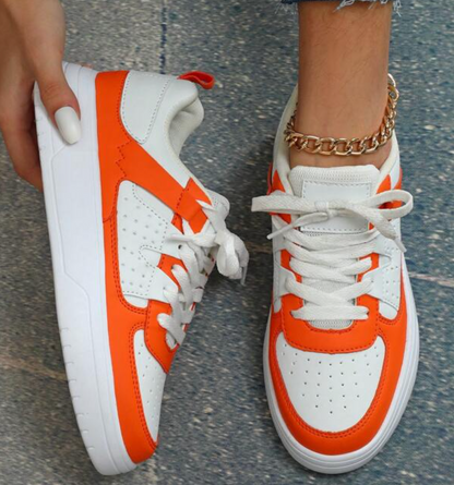 Gaia | Scarpe da Ginnastica Donna Stringate Suola Platform